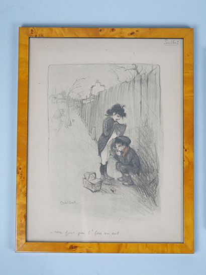 After Francisque POULBOT (1879-1946)
Suite...