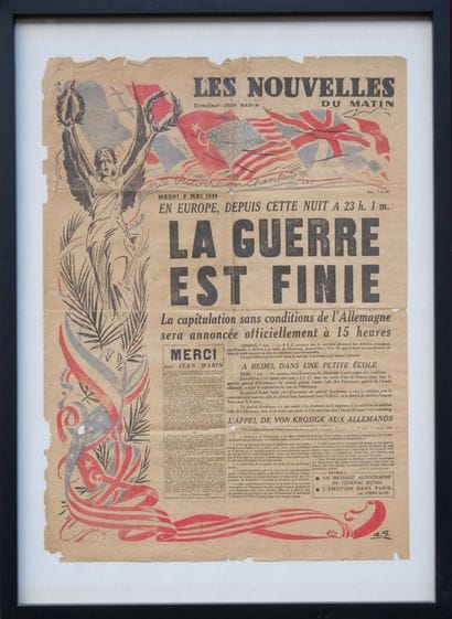 MORNING NEWS
Tuesday, May 8, 1945 issue 
