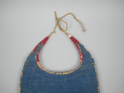 Small embroidered velvet breastplate with...