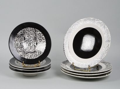 SALINS-STUDIO France
Porcelain service set...