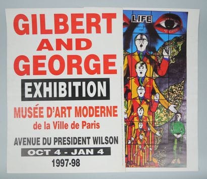 GILBERT & GEORGE (born 1942 and 1943)
- Exhibition...