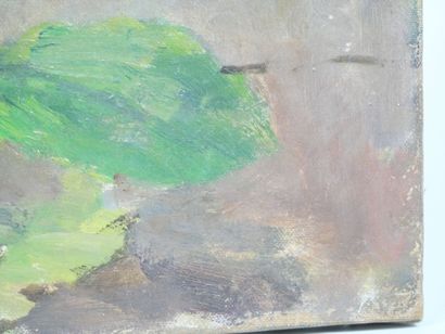 Modern School
Apples
Oil on canvas signed...