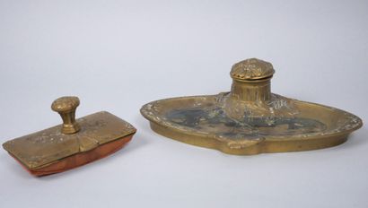 Som-Charles GUENARDEAU (born 1866)
Gilt patina...