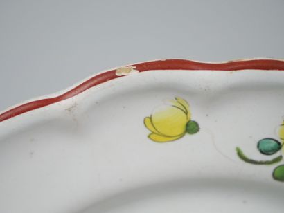 STRASBOURG and APREY
Set of three earthenware...