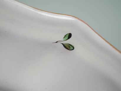 STRASBOURG
Oval earthenware dish with contoured...