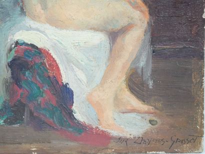 Suzanne DAYNES-GRASSOT (1884-1976)
Oil on...