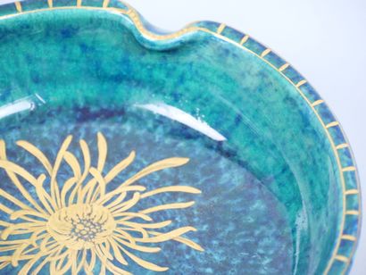 Auguste Claude HEILIGENSTEIN (1891-1976)
Turquoise-glazed...
