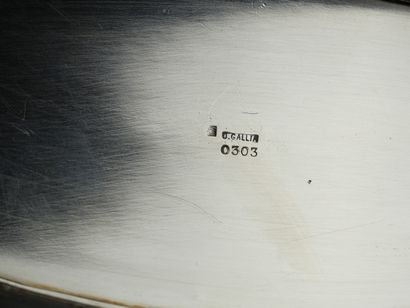 GALLIA
Oval silver plated platter with tray
Dimensions...