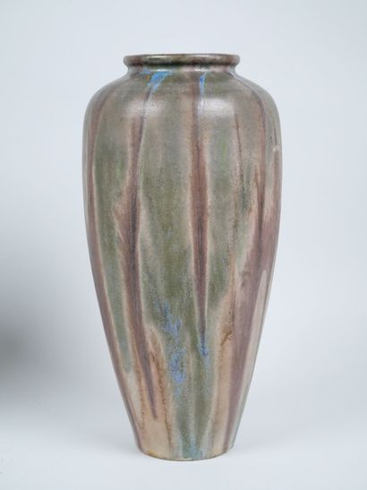Charles GREBER (1853-1935) 
Pair of ovoid...