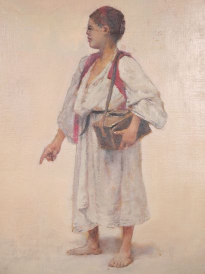 Francisque NOAILLY (1855-1942)
Young girl...