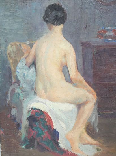 Suzanne DAYNES-GRASSOT (1884-1976)
Oil on...