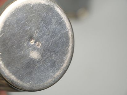 Part of a silver-plated tea service decorated...