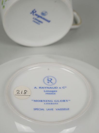 RAYNAUD in LIMOGES
- Porcelain cup and saucer...