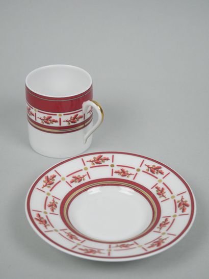 RAYNAUD in LIMOGES
- Porcelain cup and saucer...