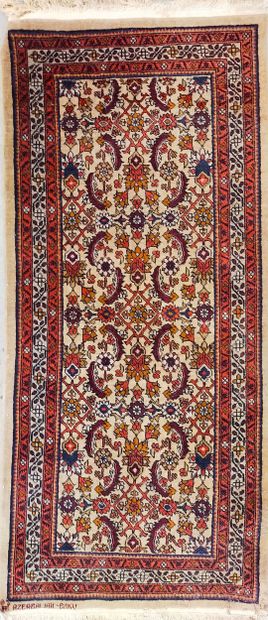 Azerbaidjan carpet (cotton warp and weft,...