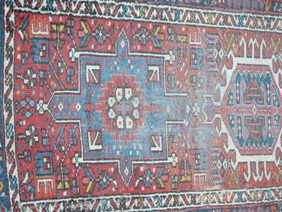 Hamadan rug (cotton warp and weft, wool pile),...