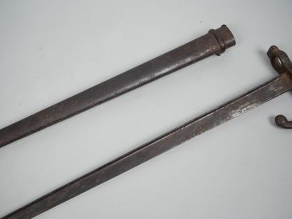 GRAS bayonet with handle and scabbard 
Third...