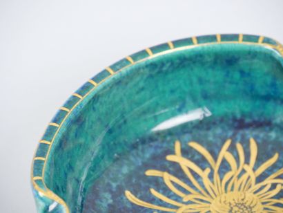 Auguste Claude HEILIGENSTEIN (1891-1976)
Turquoise-glazed...