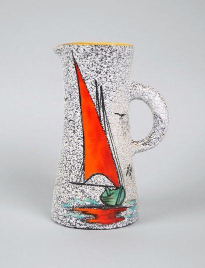 TESS in Valauris
Enameled earthenware pitcher...