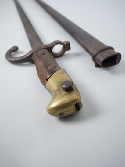 GRAS bayonet with handle and scabbard 
Third...
