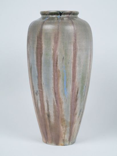 Charles GREBER (1853-1935) 
Pair of ovoid...