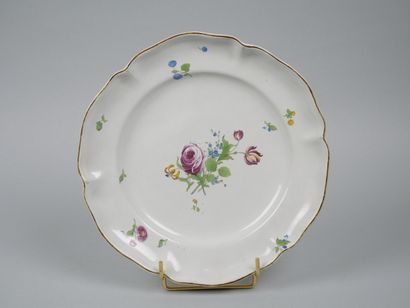 STRASBOURG and APREY
Set of three earthenware...