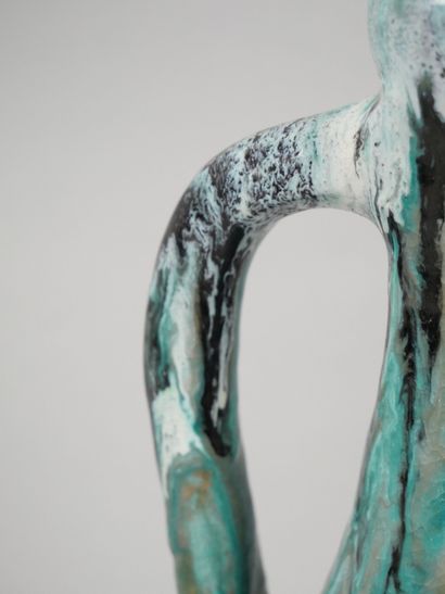 Alice COLONIEU (1924-2010)
Large glazed stoneware...
