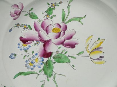 STRASBOURG
Suite of five earthenware rimmed...