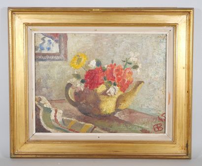 20th century school
Still life with flowers...