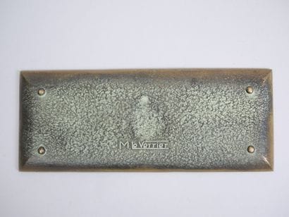 Max LE VERRIER (1891-1973)
Mail tray in green...
