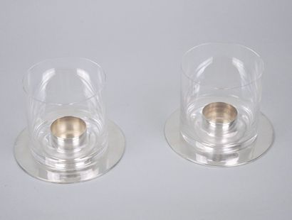 Martin SZÉKELY (b. 1956) for CHRISTOFLE
Pair...
