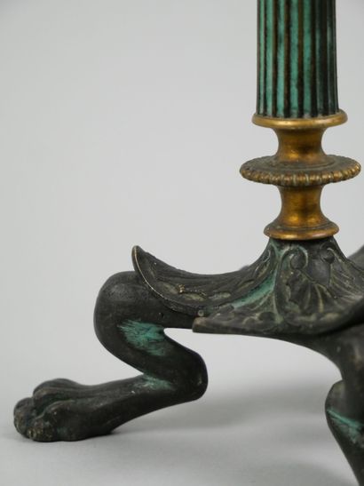 In the taste of BARBEDIENNE
Pair of bronze...