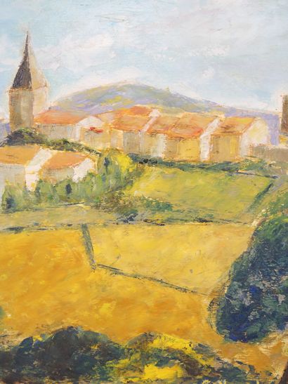 G. YANNIZ (20th century)
Provencal landscape
Oil...
