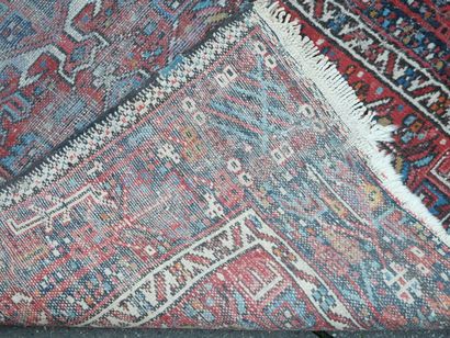 Hamadan rug (cotton warp and weft, wool pile),...