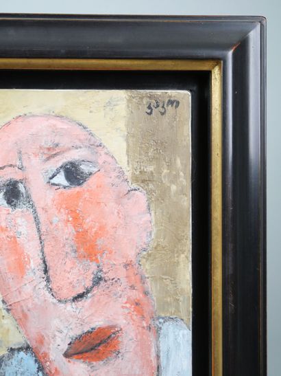Kako TOPOURIA (born 1960)
Double portrait
Oil...