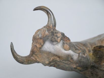 Pierre CHENET (20th century)
Charging Bull
Bronze...