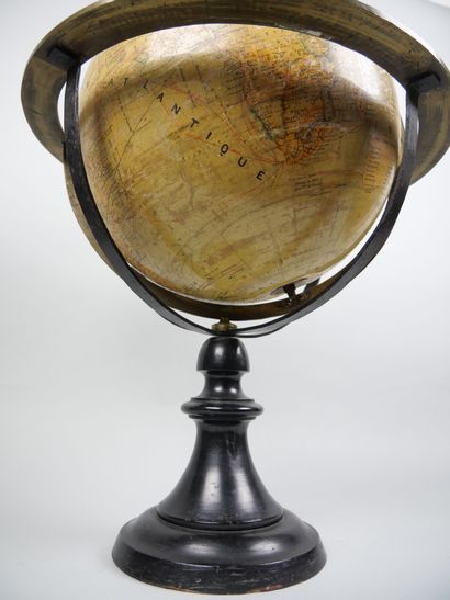 1:40,000,000 terrestrial globe by Joseph...
