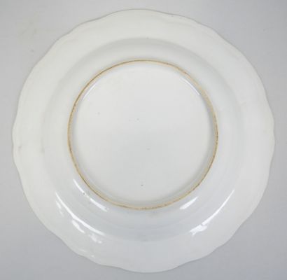 CHINA COMPAGNIE DES INDES
Soup plate in porcelain...