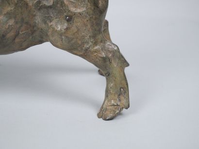 Pierre CHENET (20th century)
Charging Bull
Bronze...