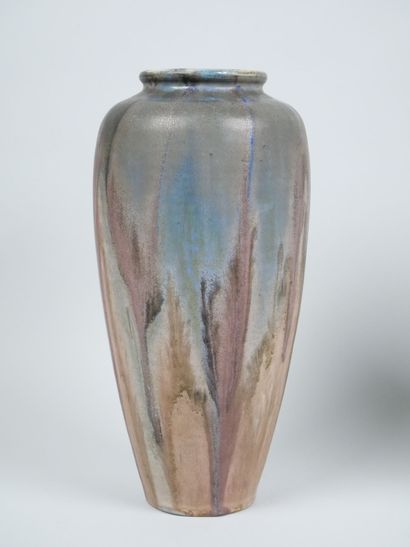 Charles GREBER (1853-1935) 
Pair of ovoid...