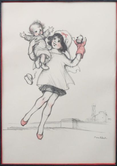 After Francisque POULBOT (1879-1946)
The...