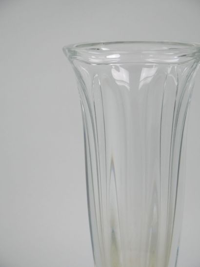 SEVRES
Large free-form crystal vase
Dry-stamp...