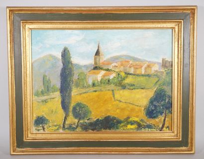 G. YANNIZ (20th century)
Provencal landscape
Oil...