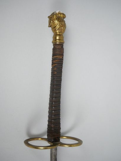 Pair of fencing foils with filigree fusee,...