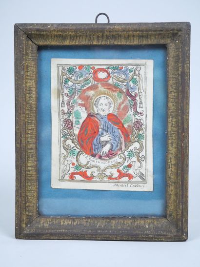 After Michiel CABBAEY (1660-1722)
Saint Bartholomew
Raised...