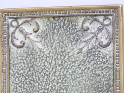 Max LE VERRIER (1891-1973)
Mail tray in green...