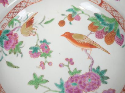 CHINA COMPAGNIE DES INDES
Soup plate in porcelain...