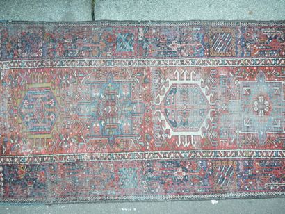 Hamadan rug (cotton warp and weft, wool pile),...