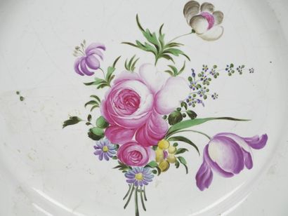 STRASBOURG
Set of five earthenware rimmed...
