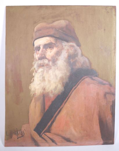 L. HAWKINS (XIX-XXth century)
Portrait of...